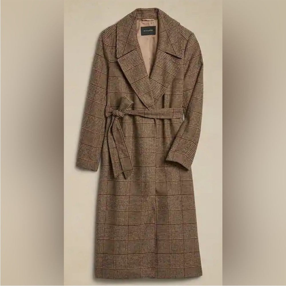 Banana Republic Tie-Wrap Coat